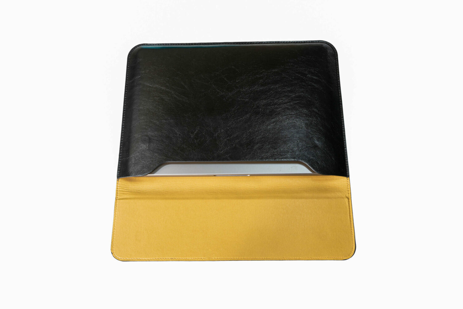 Genuine laptop leather sleeve case for 15" & 16" macbook - image 4