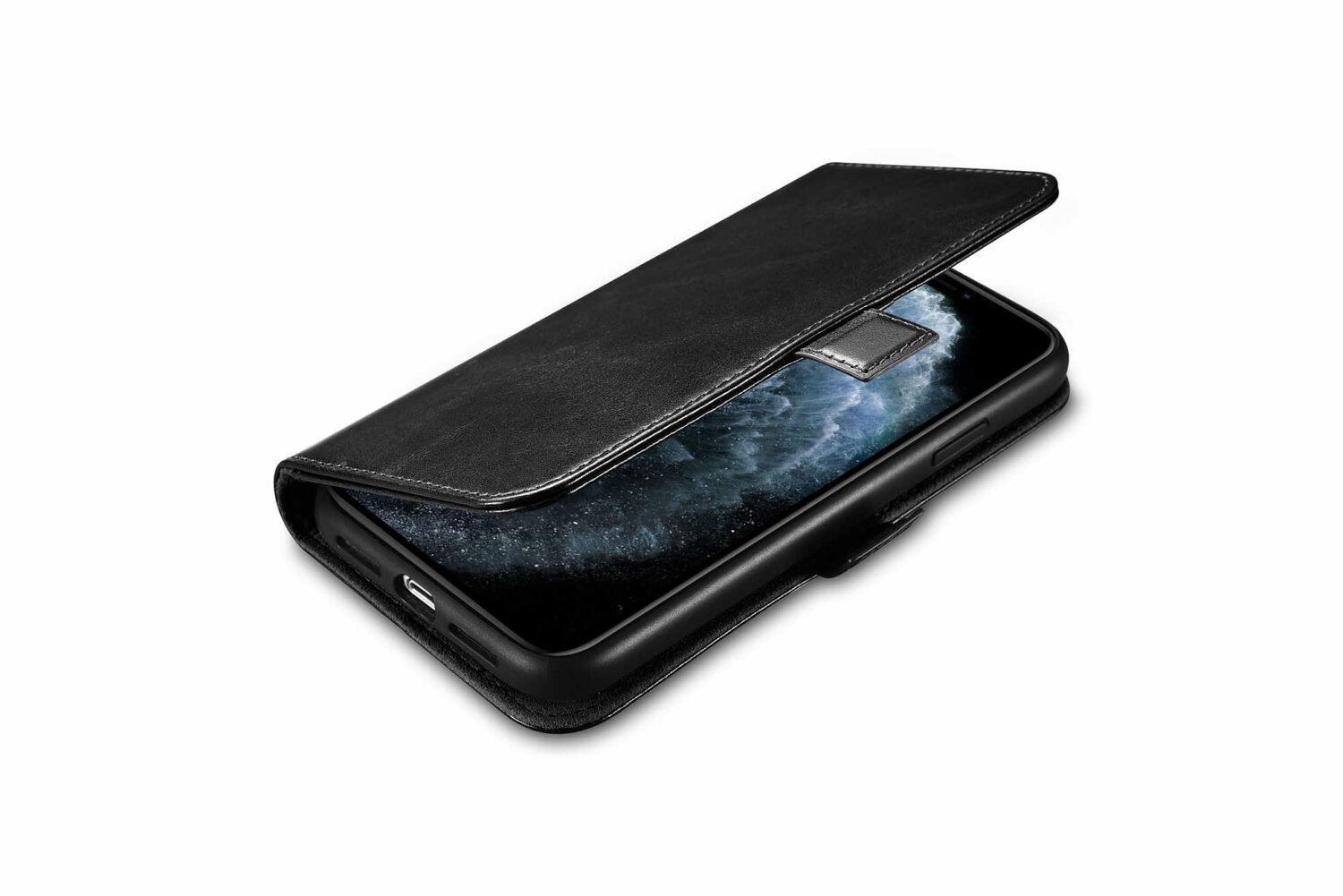 Genuine leather wallet case | 2 in 1 detachable | for iphone 11 pro - image 2