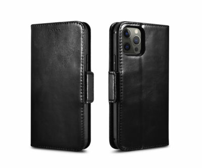 Genuine Leather Wallet Case | 2 in 1 Detachable | For iPhone 13 Pro