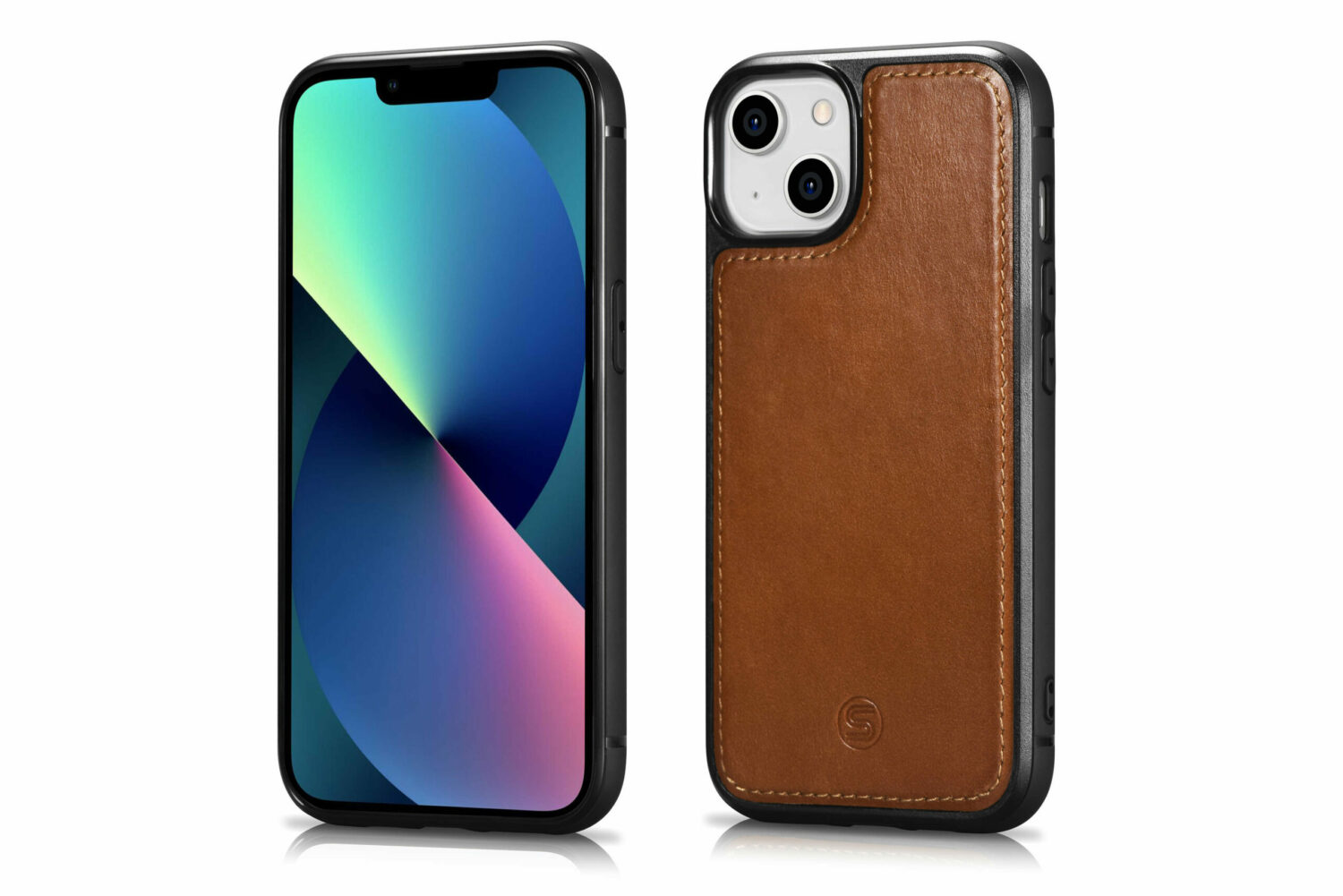 Genuine leather wallet case | 2 in 1 detachable |  for iphone 13 - image 6