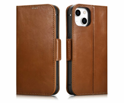 Genuine Leather Wallet Case | 2 in 1 Detachable | For iPhone 13