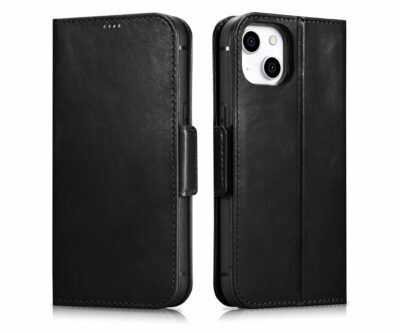 Genuine Leather Wallet Case | 2 in 1 Detachable | For iPhone 14