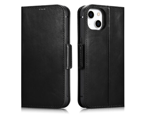 Genuine Leather Wallet Case | 2 in 1 Detachable | For iPhone 14 Max