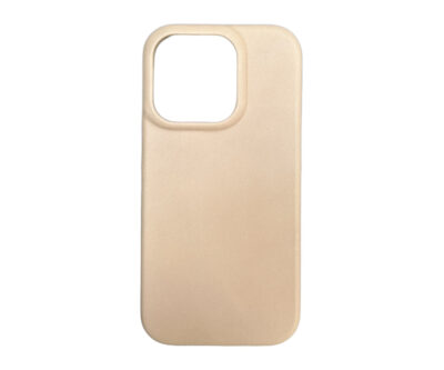Genuine Leather MagSafe Case For iPhone 15 - Nude