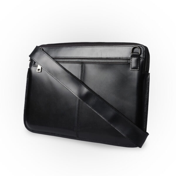 Leather Laptop Bag With Shoulder Strap | MacBook 15" & 16"